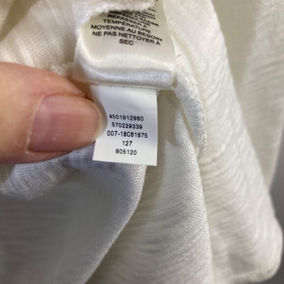 Womens Chicos The Ultimate Tee Open Front Cardigan Long Sleeve White M - Picture 8 of 8